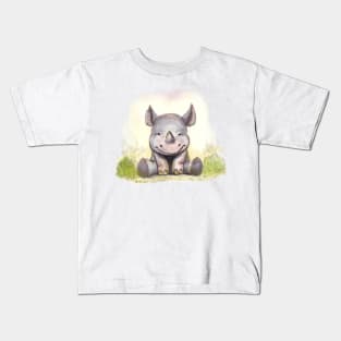 Baby Rhino Kids T-Shirt